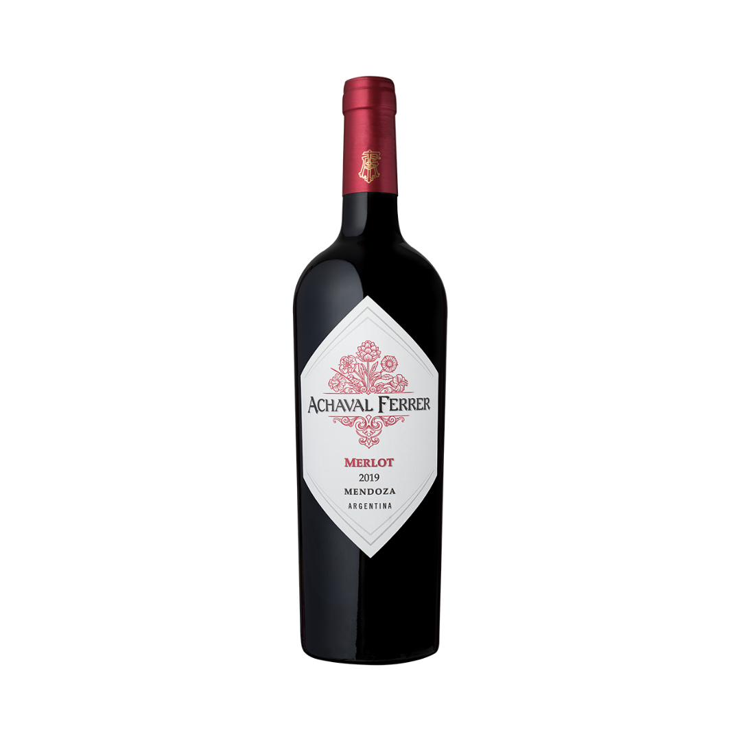 Vino Achaval Ferrer Mendoza Merlot Botella 750 cc