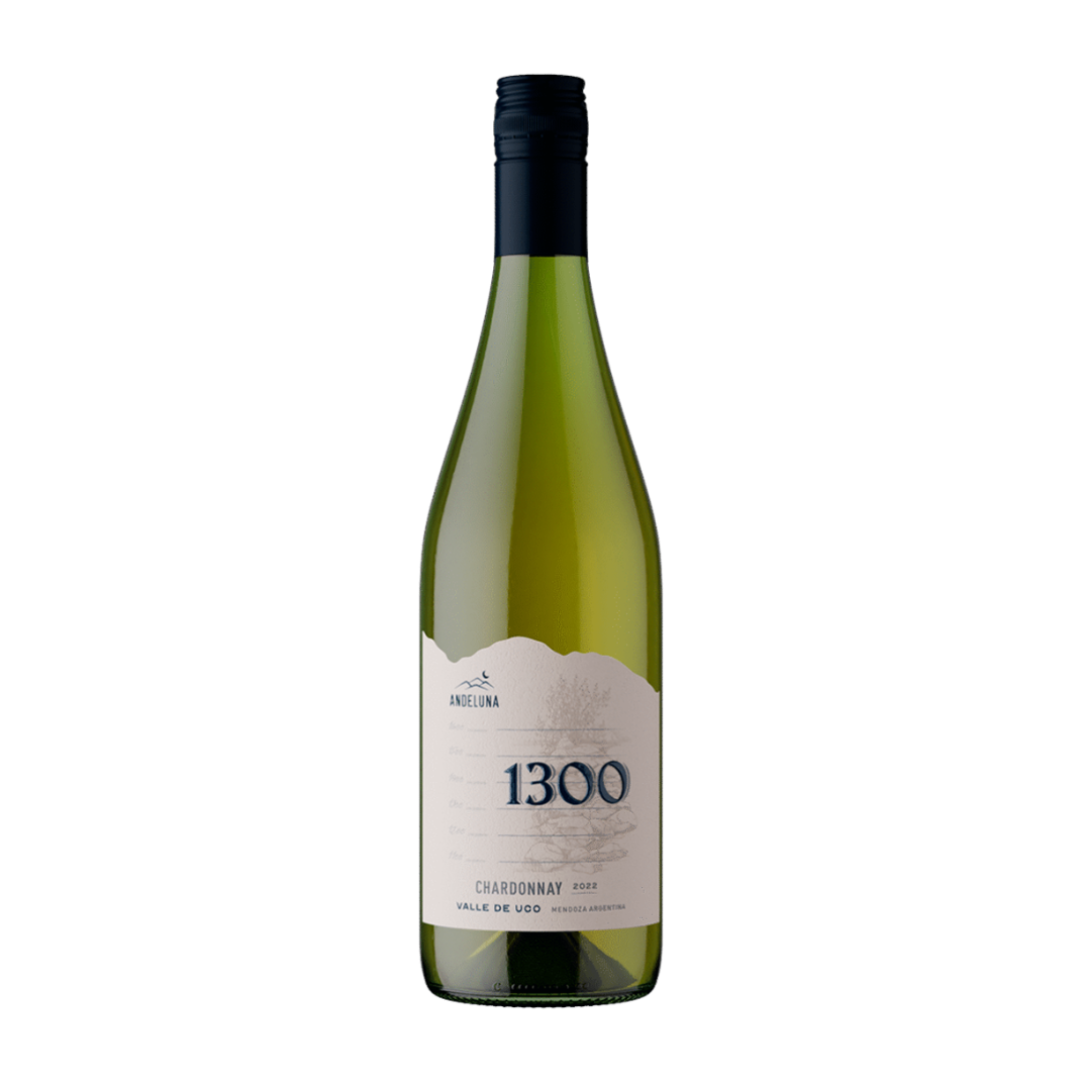 Vino Andeluna 1300 Chardonnay Botella 750 cc