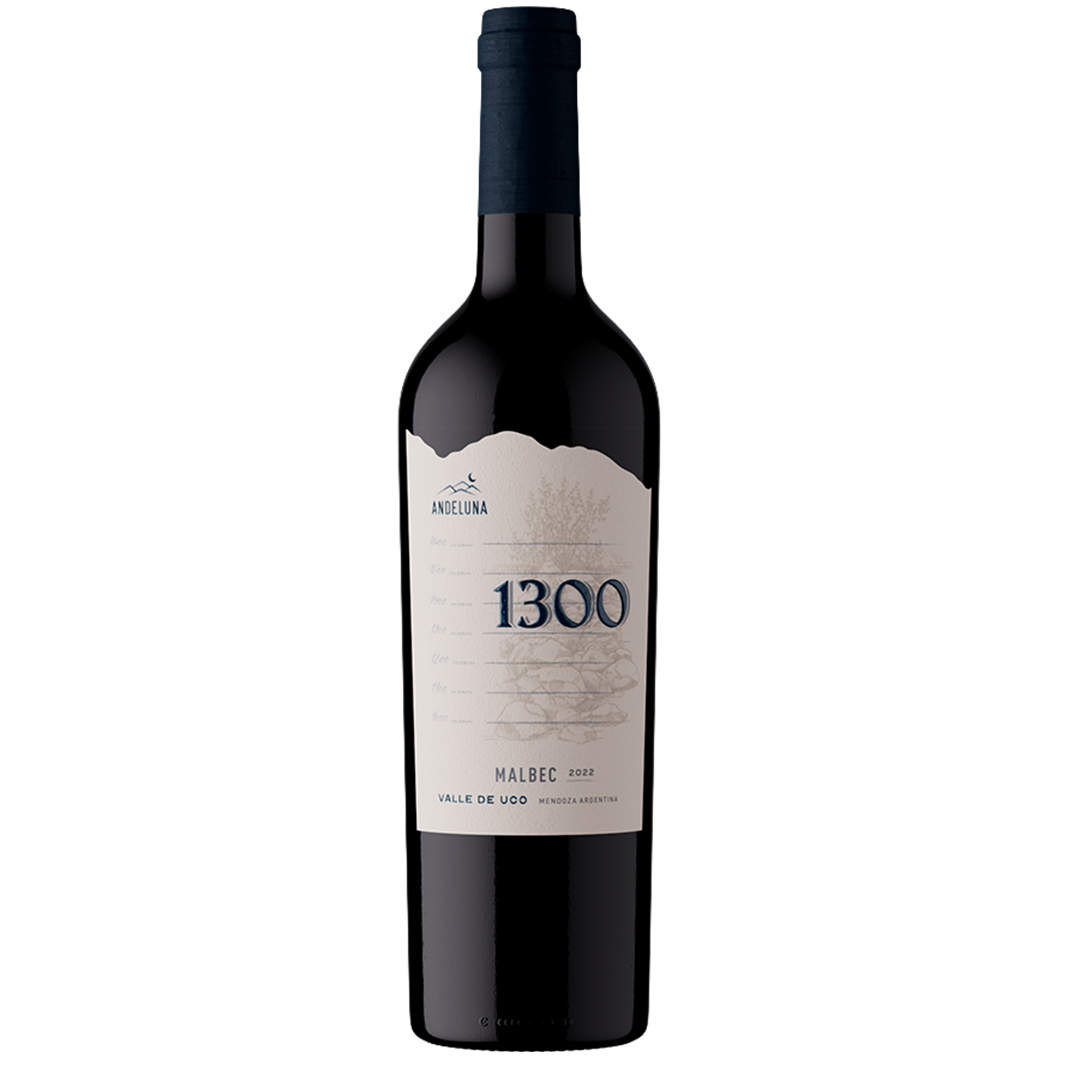 Vino Andeluna 1300 Malbec Botella 750 cc