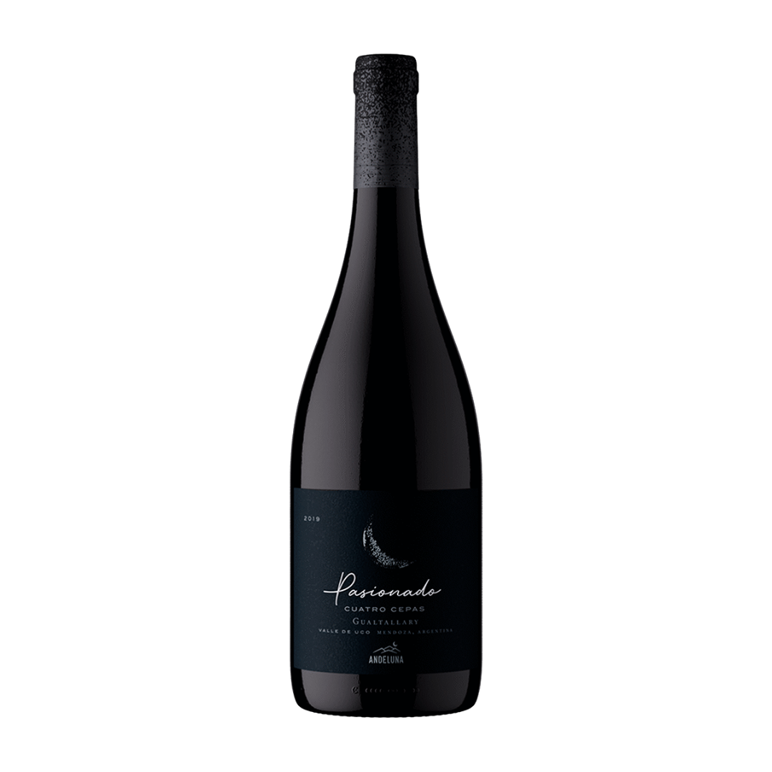 Vino Andeluna Pasionado 4 Cepas Blend Botella 750 cc