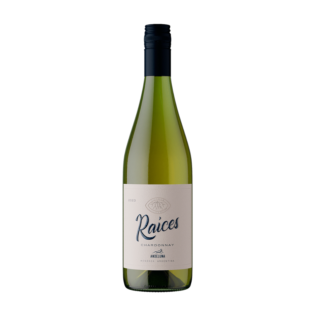 Vino Andeluna Raices Chardonnay Botella 750 cc