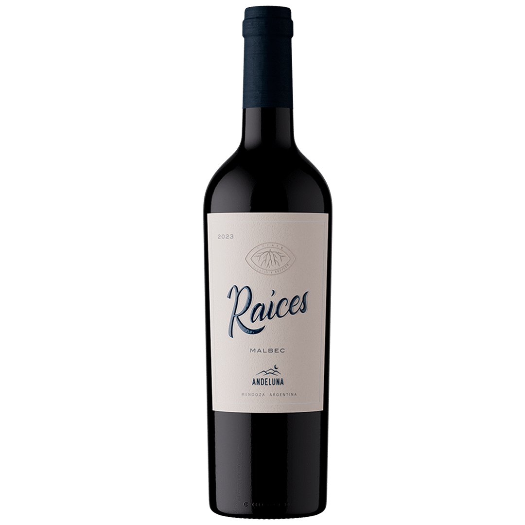 Vino Andeluna Raices Malbec Botella 750 cc
