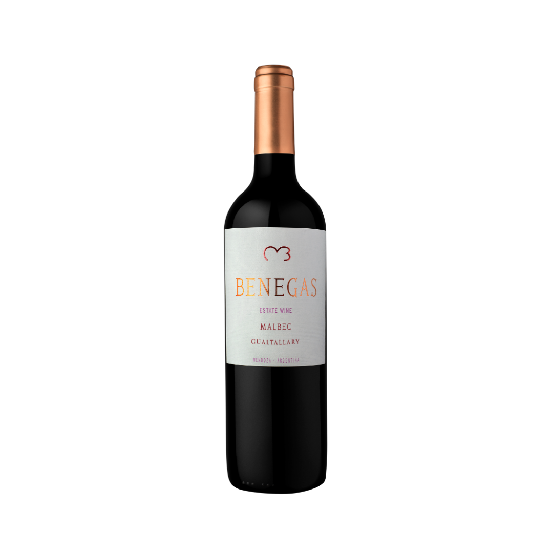Vino Benegas Malbec Botella 750 cc