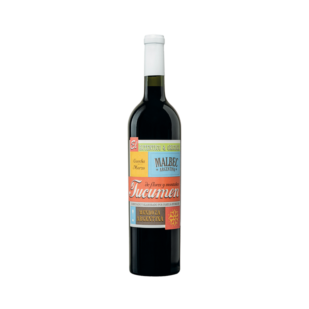 Vino Budeguer Tucumen Joven Malbec Botella 750 cc