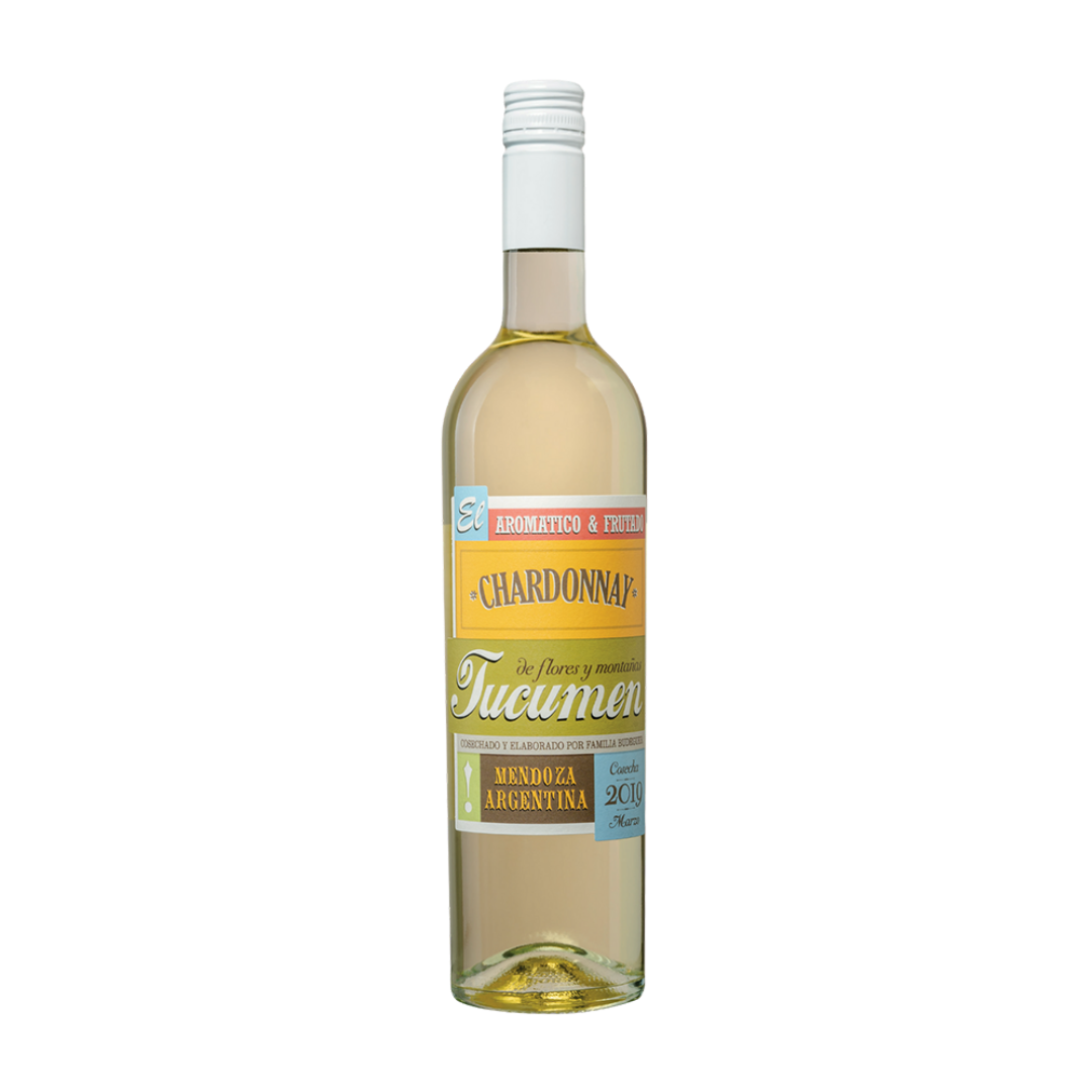 Vino Budeguer Tucumen Joven Chardonnay Botella 750 cc