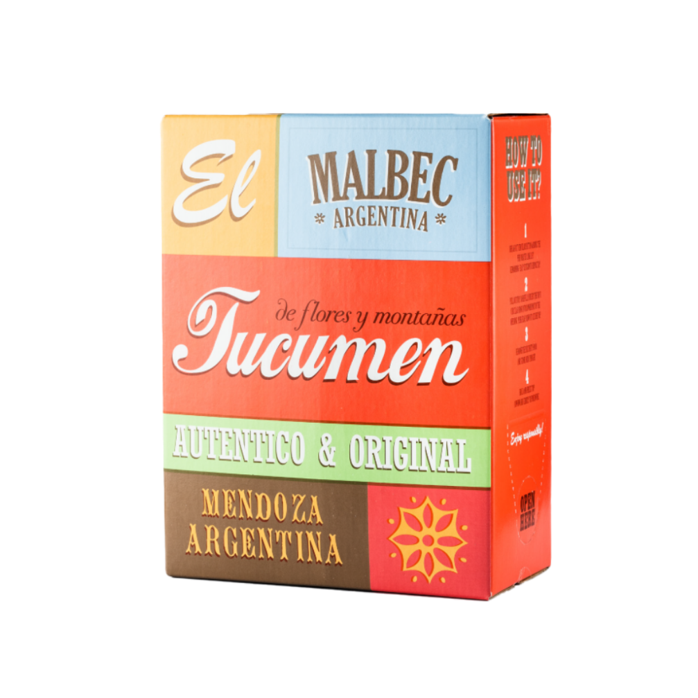 Vino Budeguer Tucumen Joven Bag in Box Malbec 3 ltr