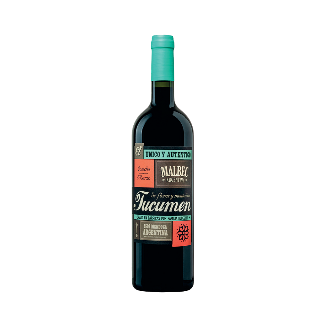 Vino Budeguer Tucumen Reserva Malbec Botella 750 cc