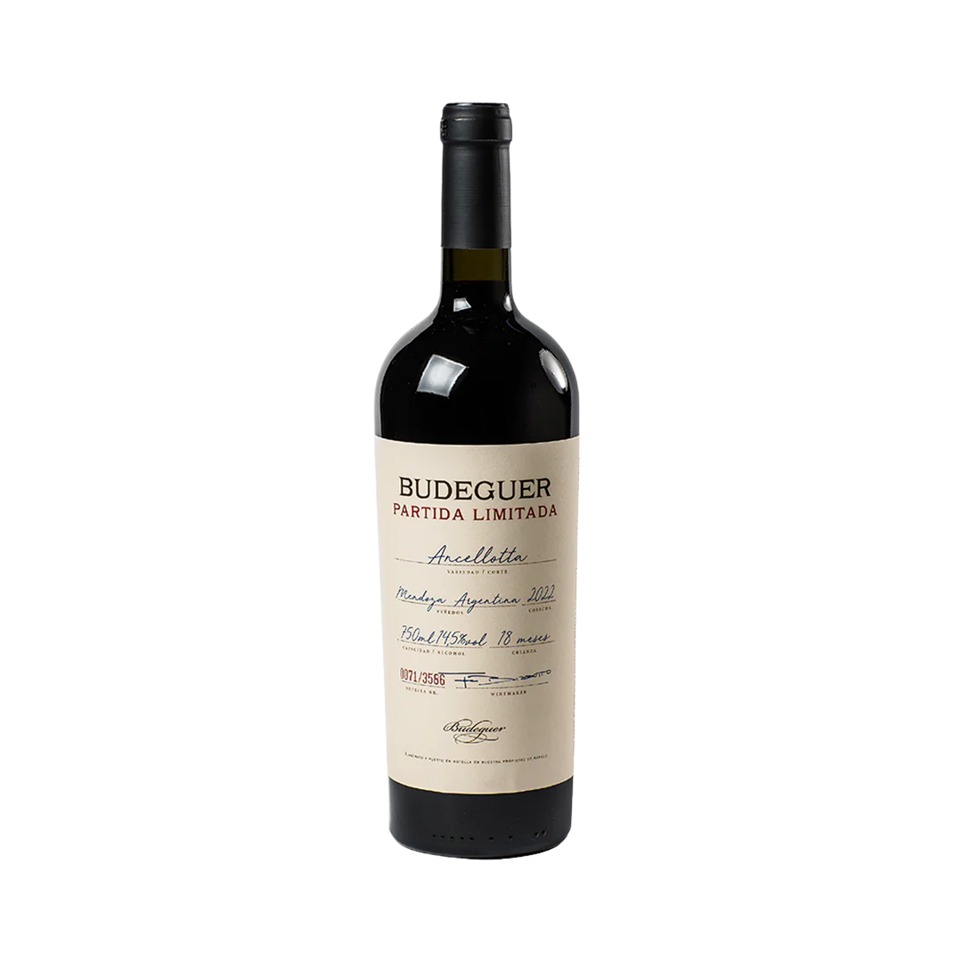 Vino Budeguer Partida limitada Ancelotta Botella 750 cc