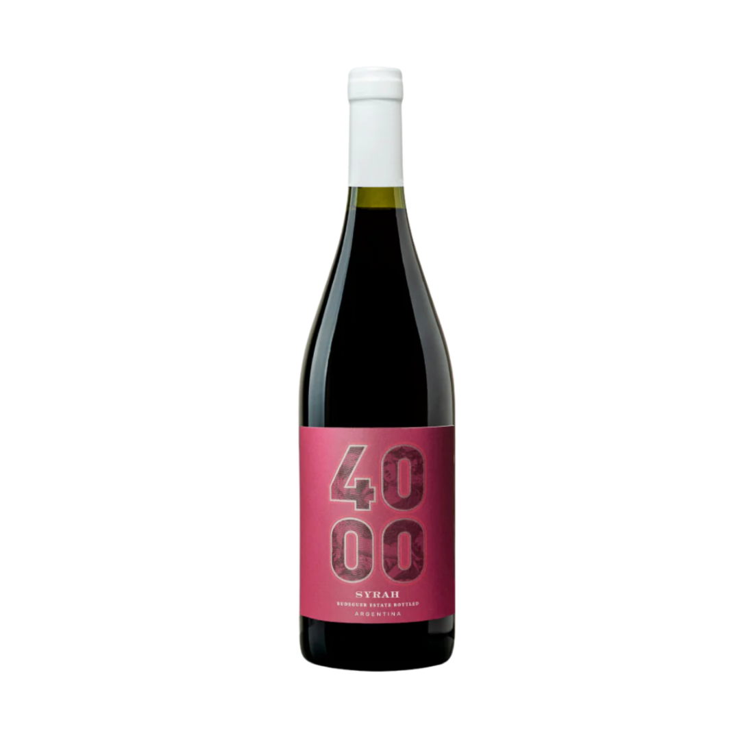 Vino Budeguer 4000 Reserva Syrah Botella 750 cc