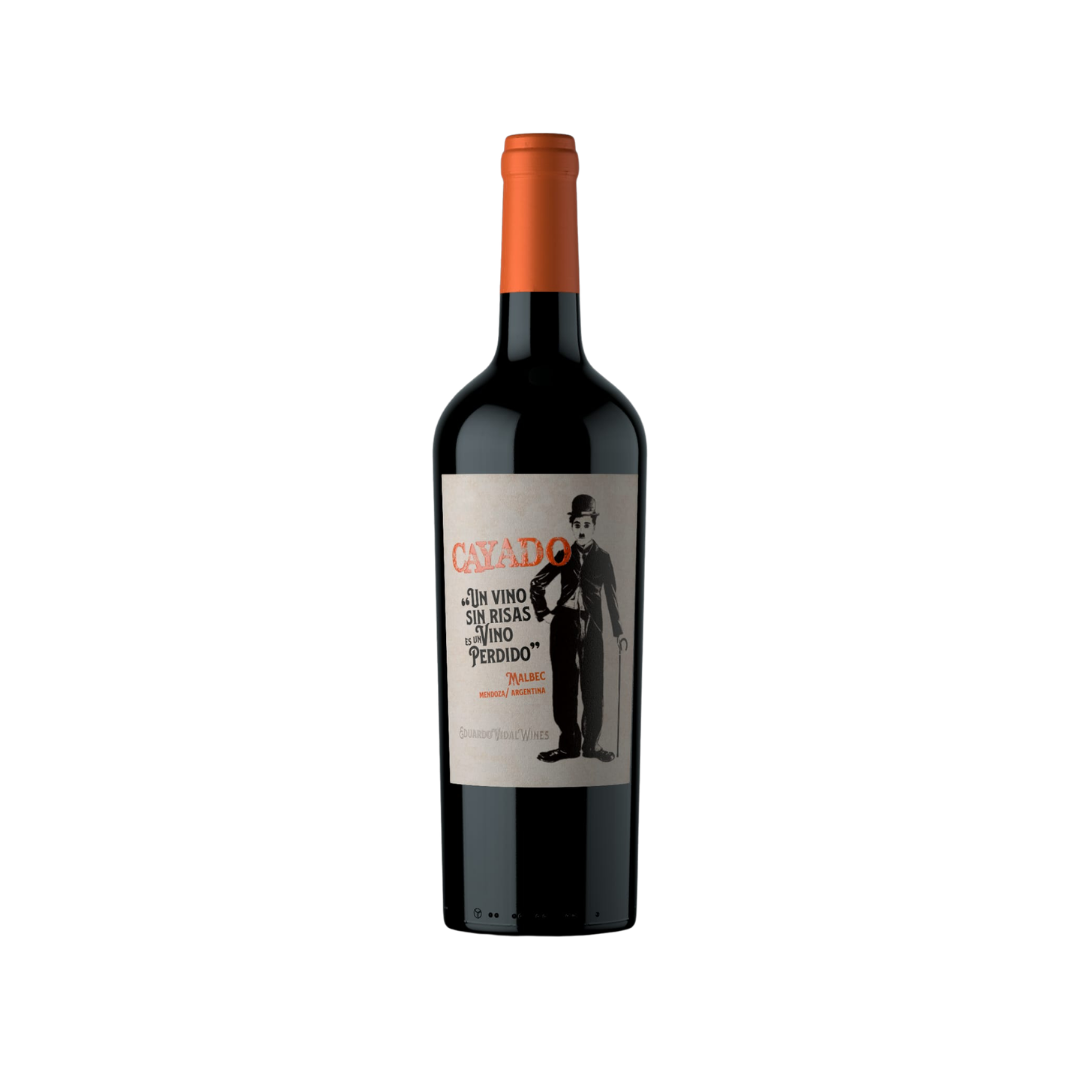 Vino Eduardo Vidal Cayado Malbec Botella 750 cc