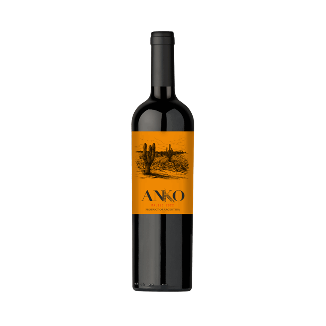 Vino Estancia Los Cardones Anko Malbec Botella 750 cc
