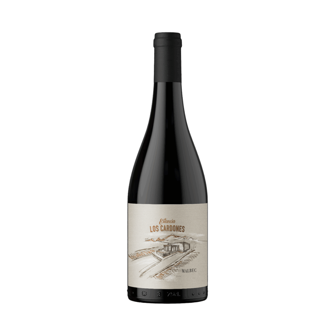 Vino Estancia Los Cardones Malbec Botella 750 cc