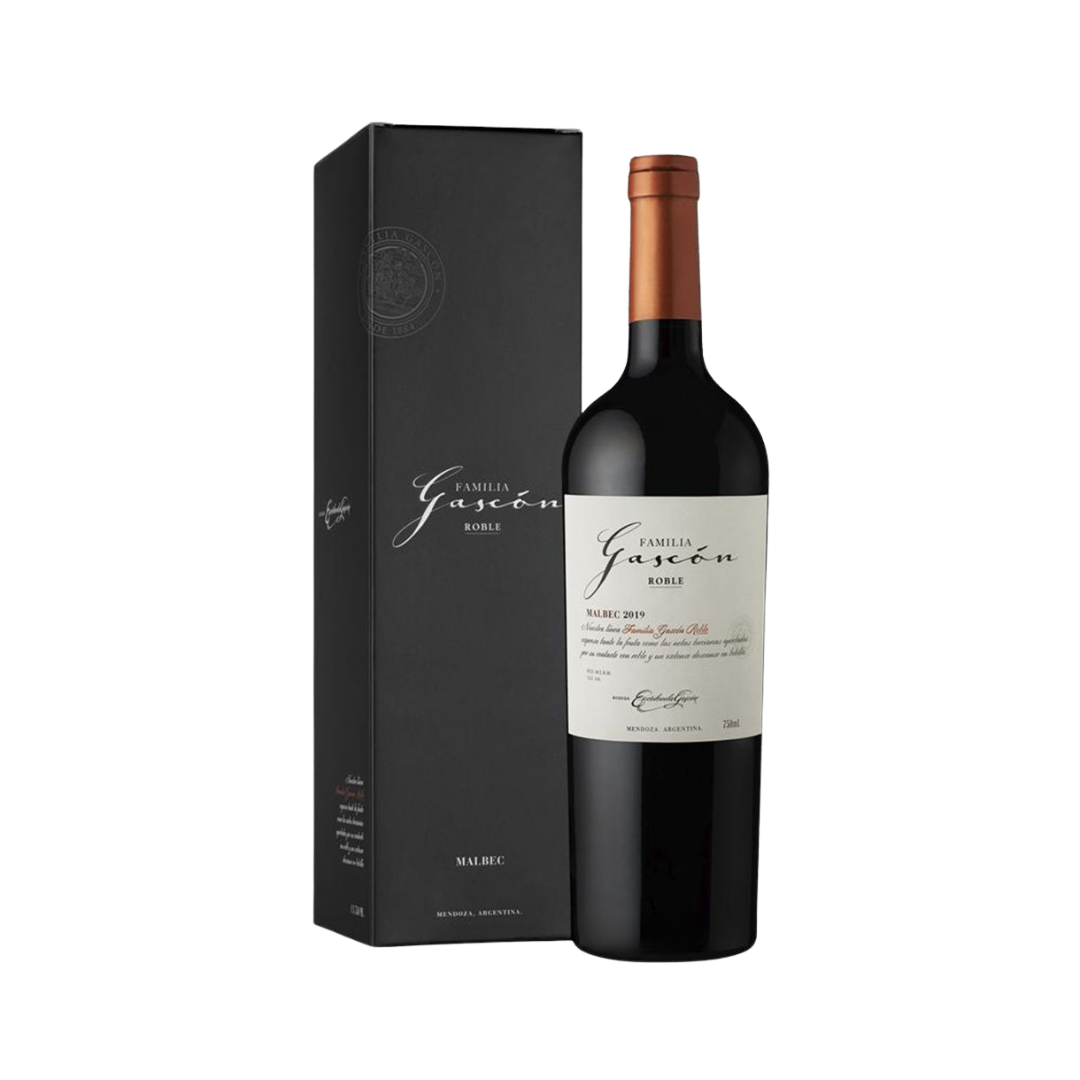 Vino Escorihuela Gascon Familia Gascon Roble Estuche Malbec Botella 750 cc