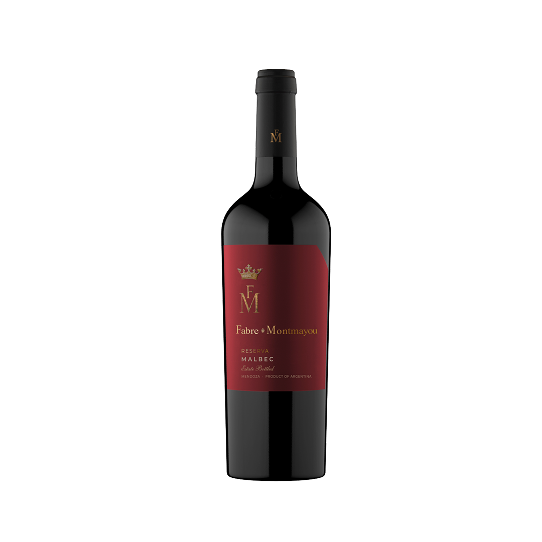 Vino Fabre Montmayou Reserva Malbec Botella 750 cc