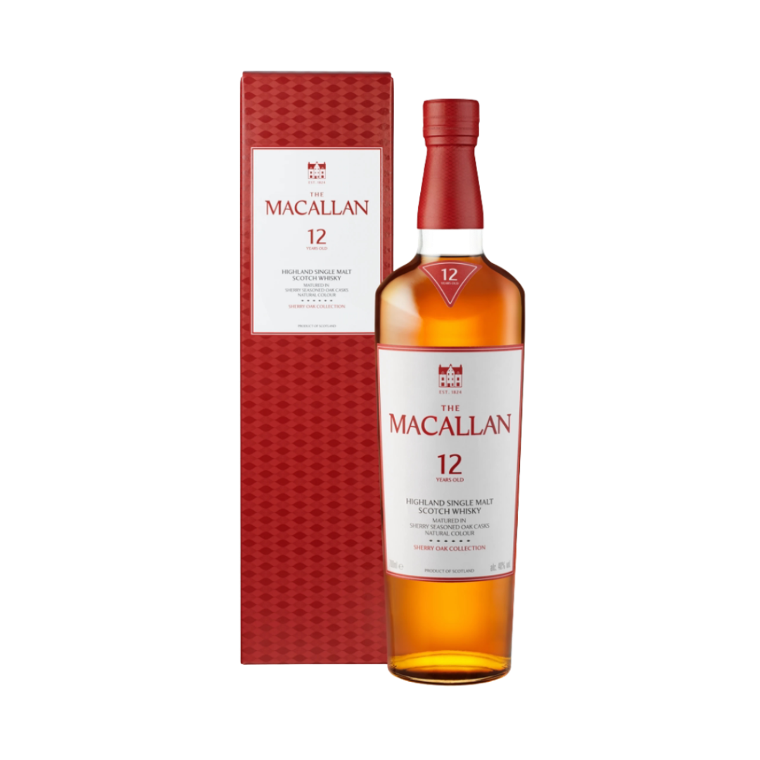 Macallan Sherry Oak 12 años Whisky Botella 700 c