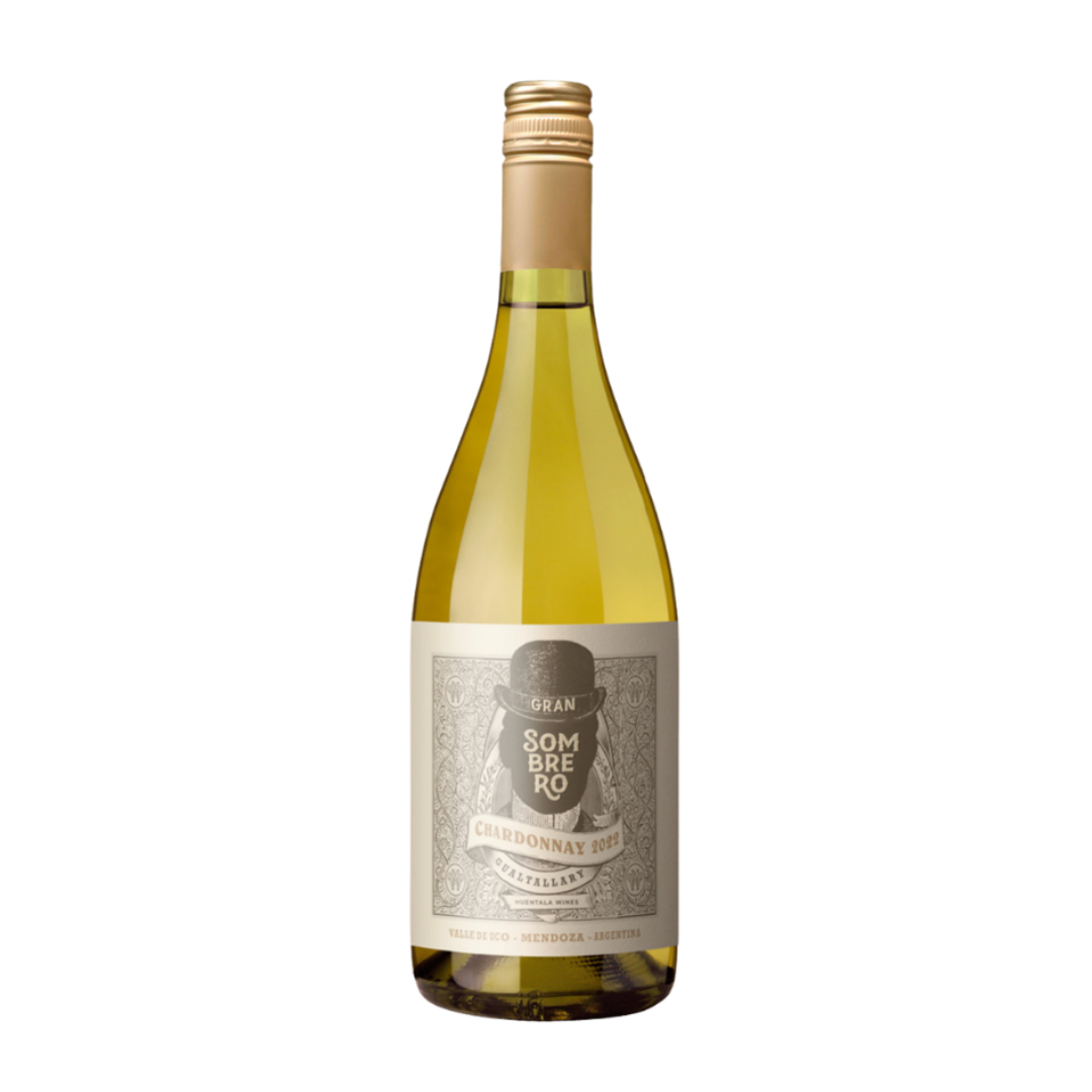 Vino Huentala Wines Gran Sombrero Chardonnay Botella 750 cc