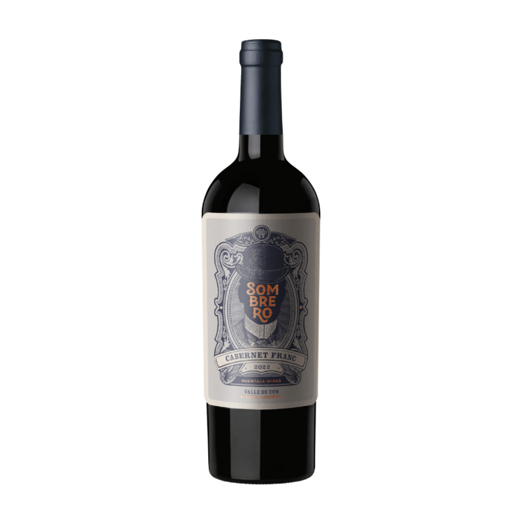 Vino Huentala Wines Sombrero Cabernet Franc Botella 750 cc