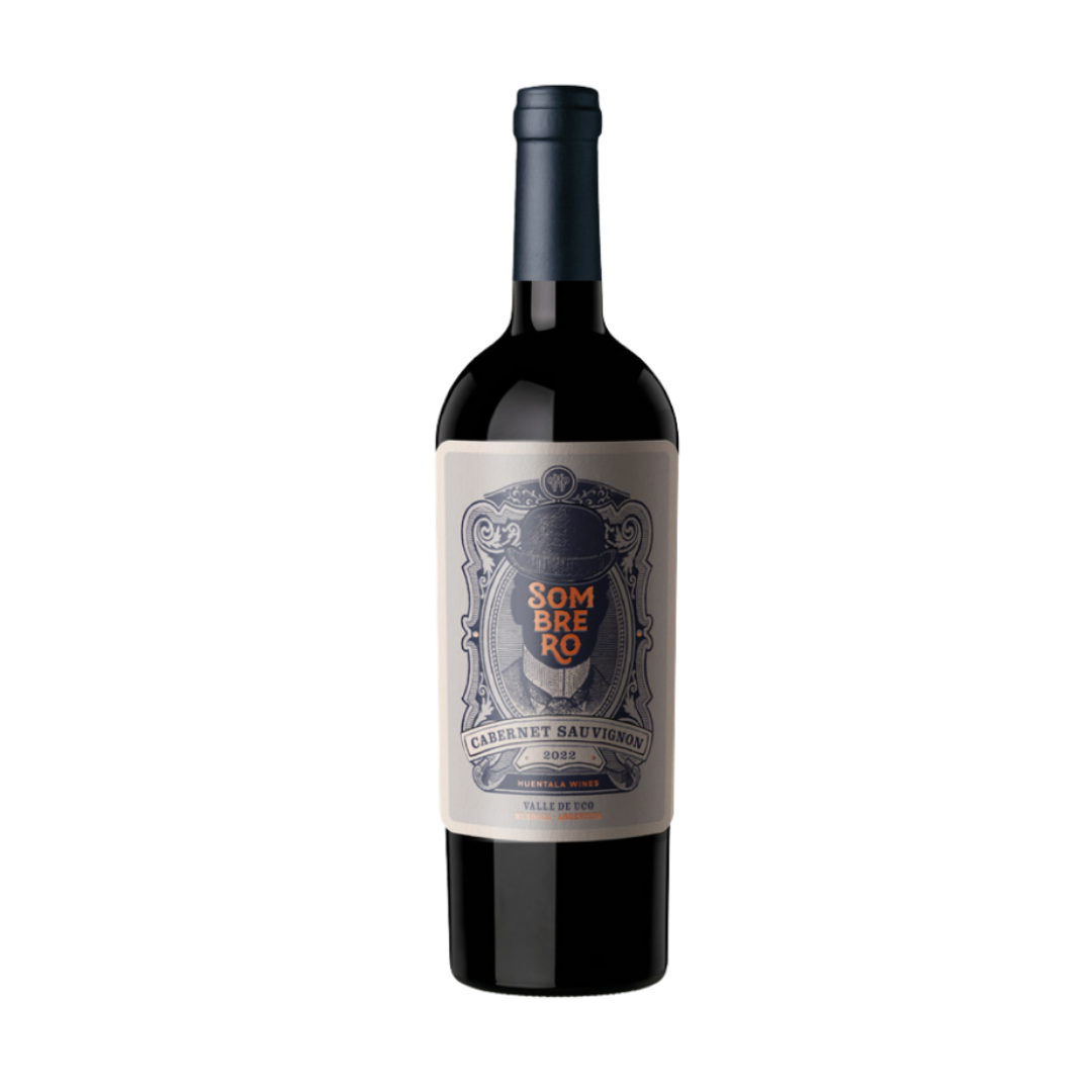 Vino Huentala Wines Sombrero Cabernet Sauvignon Botella 750 cc