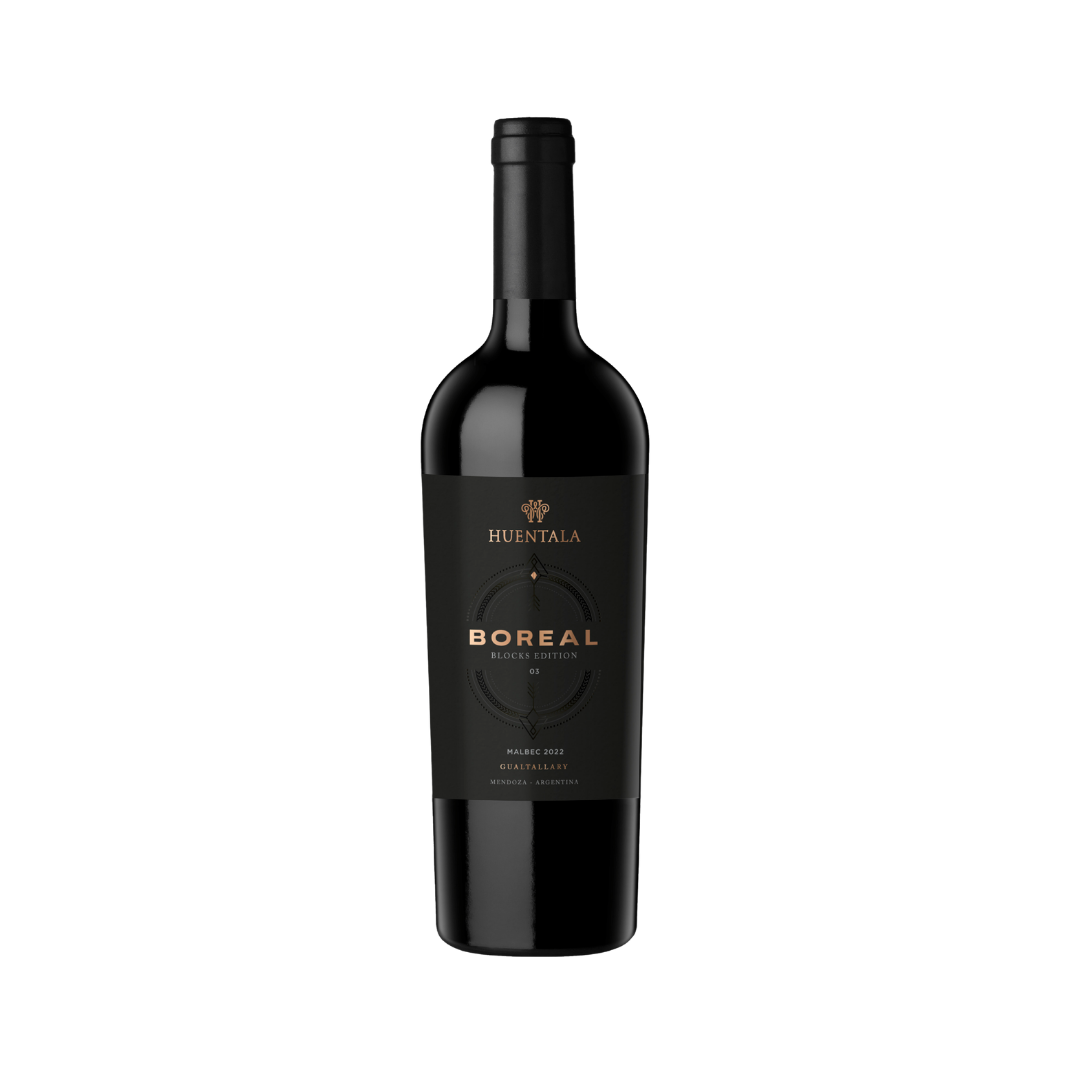 Vino Huentala Wines Boreal Malbec Botella 750 cc