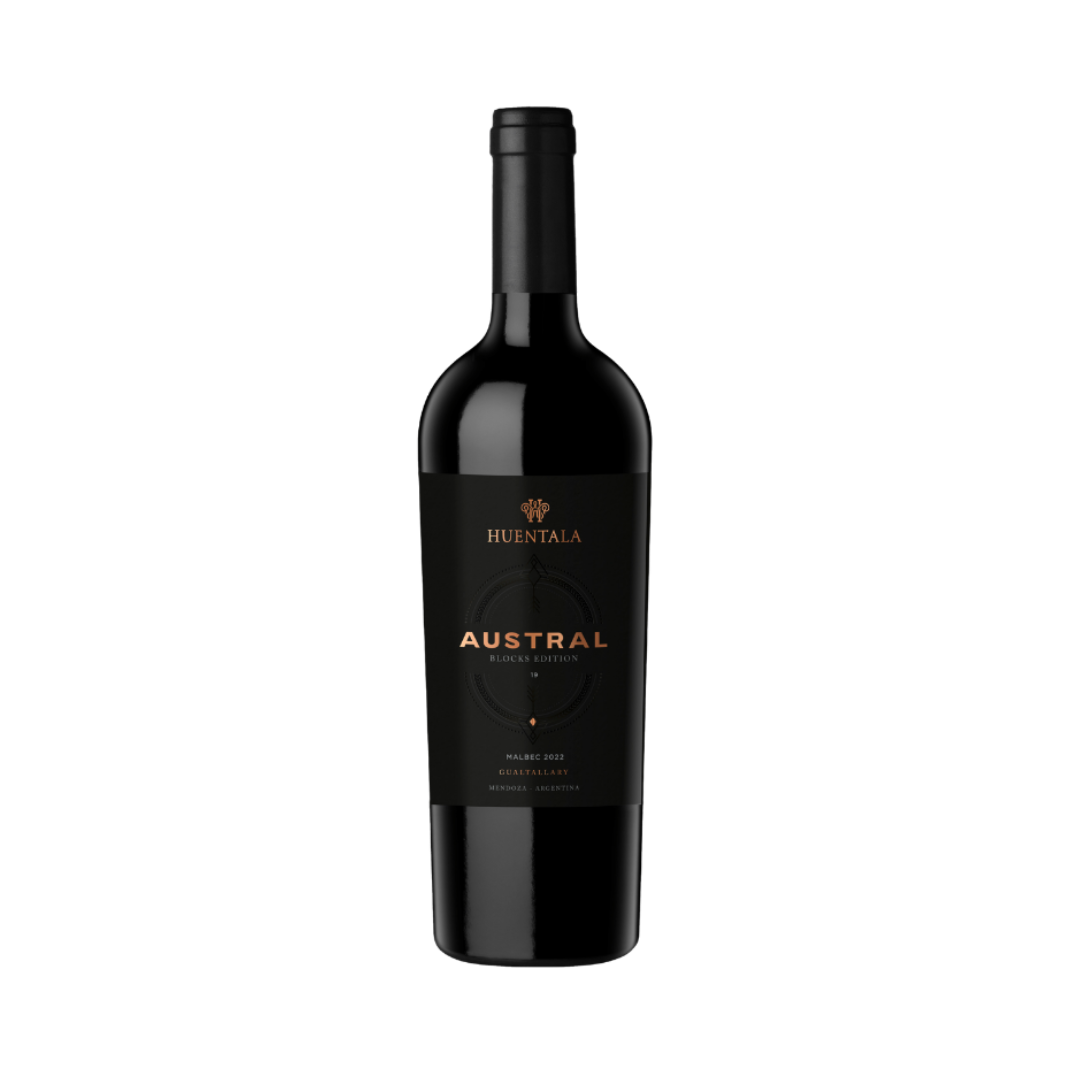 Vino Huentala Wines Austral Malbec Botella 750 cc
