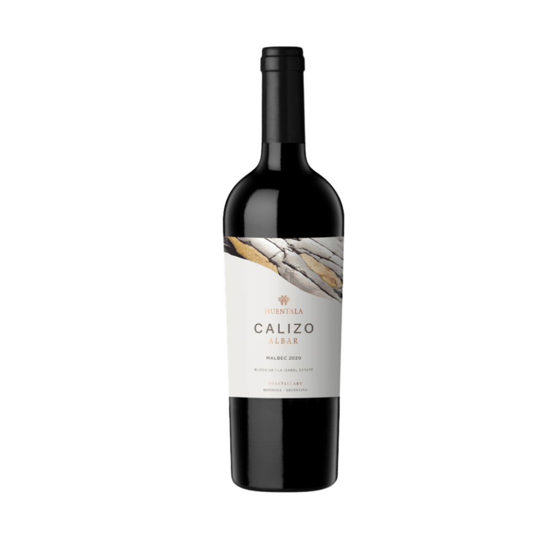 Vino Huentala Wines Calizo Albar Malbec Botella 750 cc