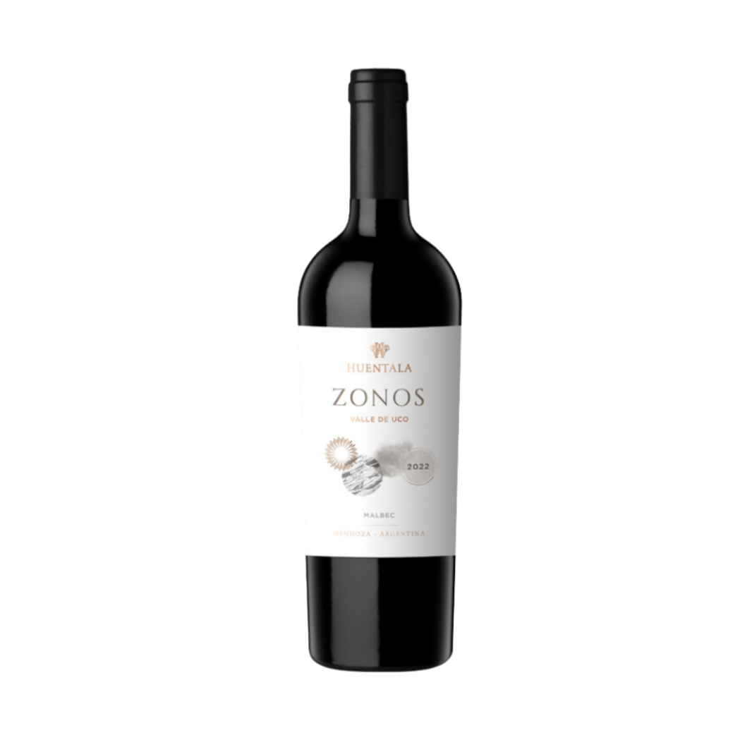 Vino Huentala Wines Zonos Malbec Botella 750 cc