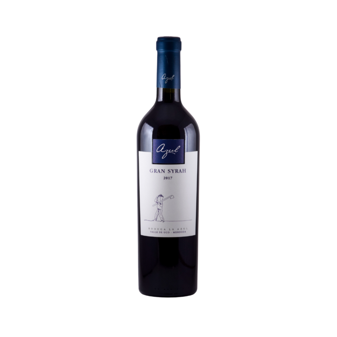 Vino La Azul Gran Reserva Syrah Botella 750 cc