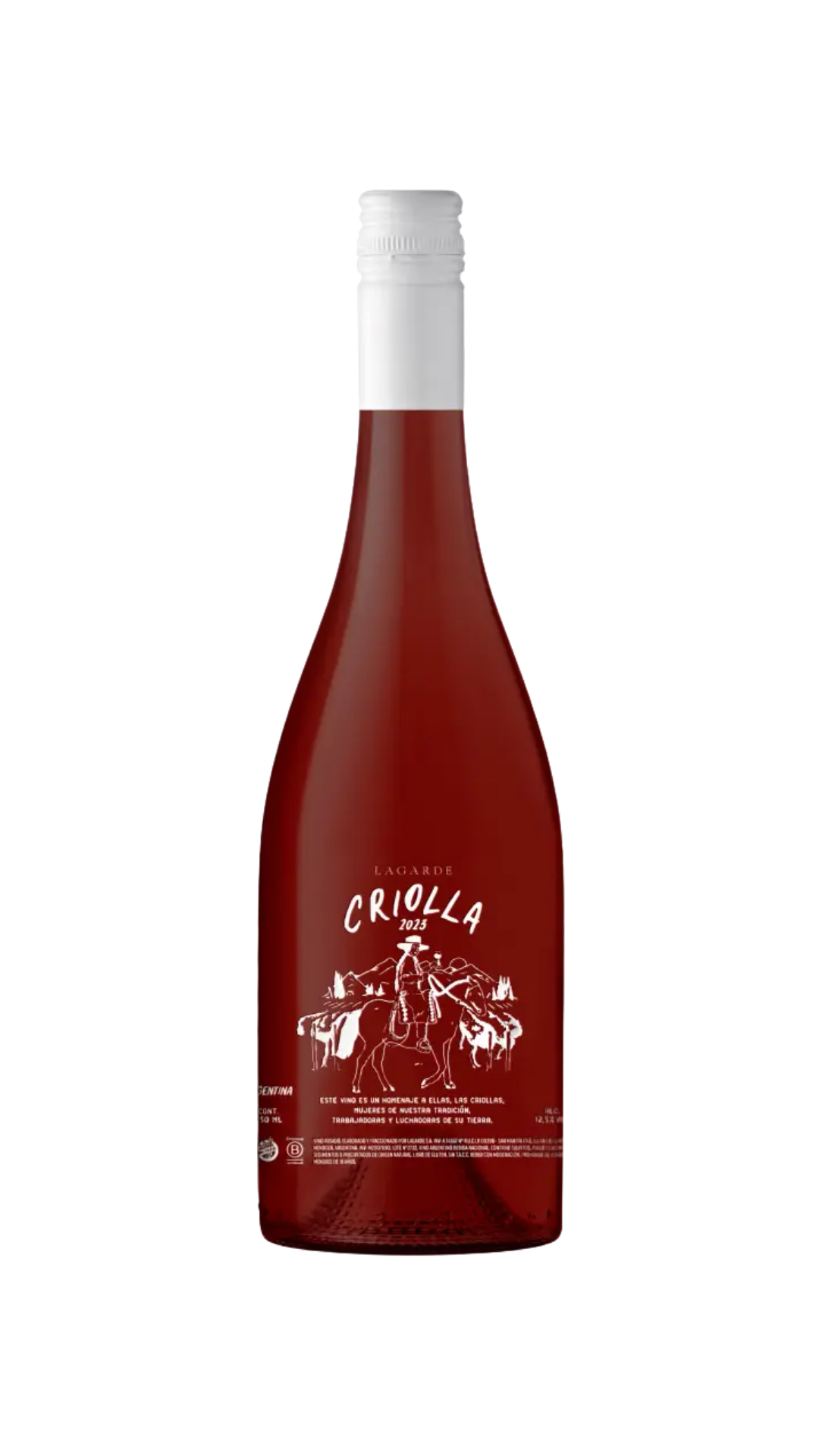 Vino Lagarde Criolla Botella 750 cc