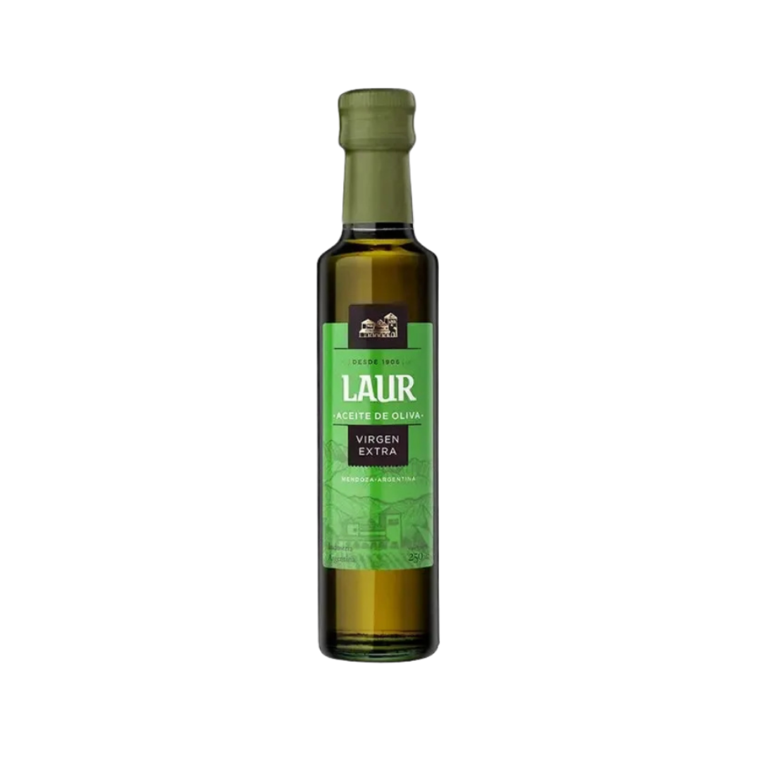 Laur Extra Virgen Aceite de Oliva Botella 250 cc