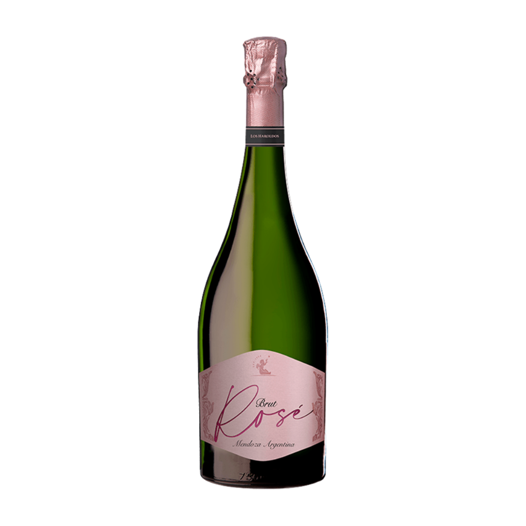 Espumante Los Haroldos Brut Rose Botella 750 cc