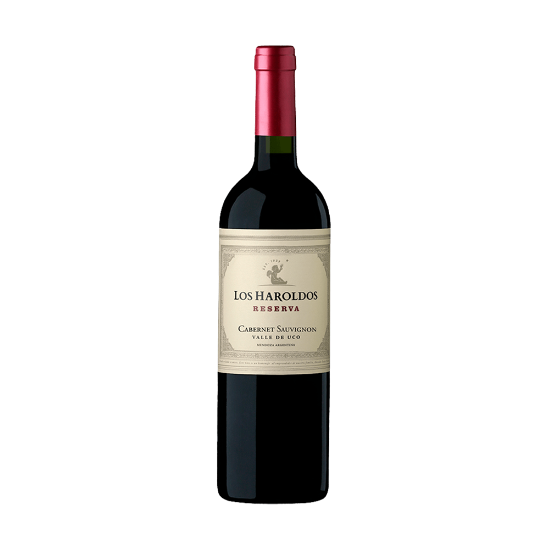 Vino Los Haroldos Reserva Cabernet Sauvignon Botella 750 cc