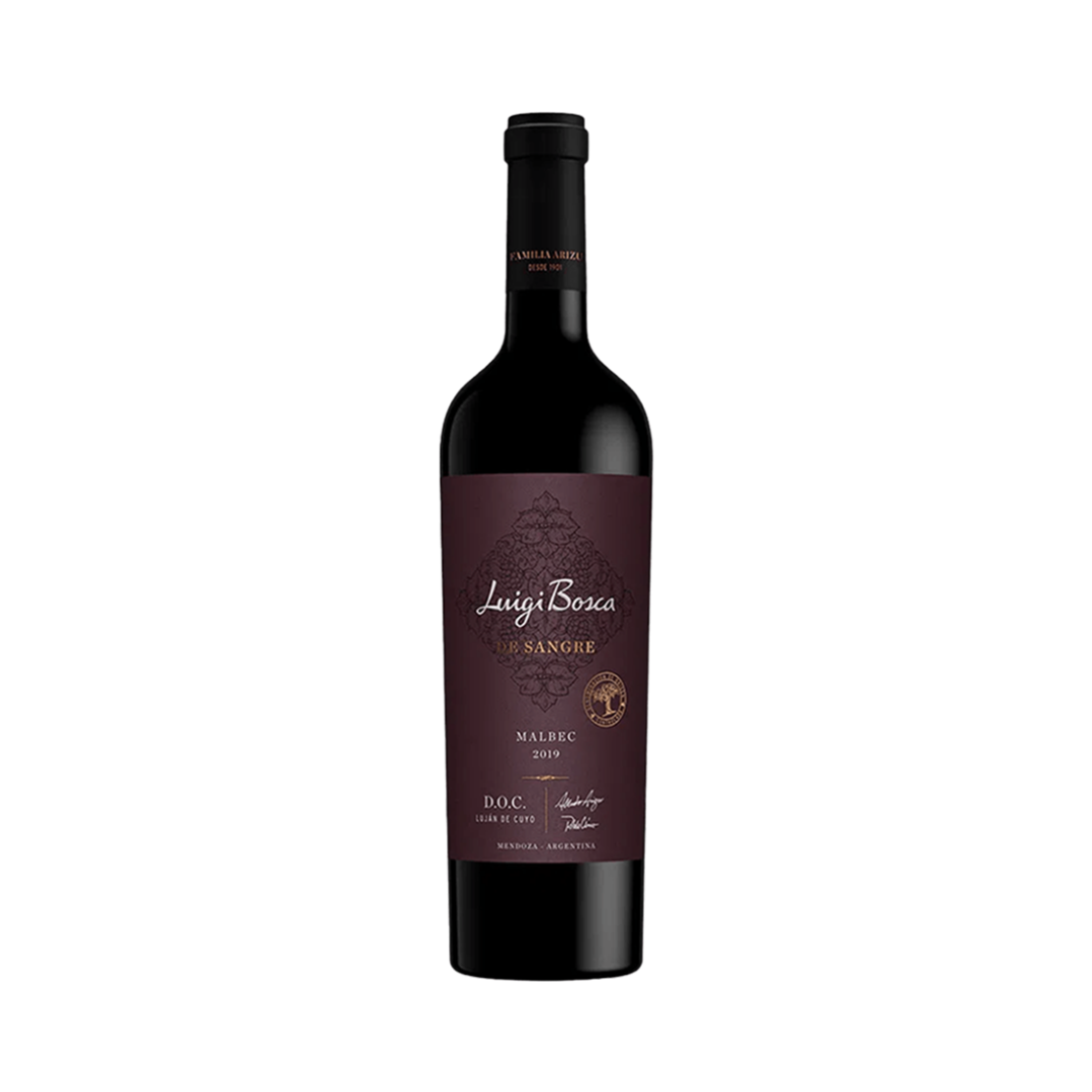 Vino Luigi Bosca De Sangre DOC Malbec Botella 750 cc