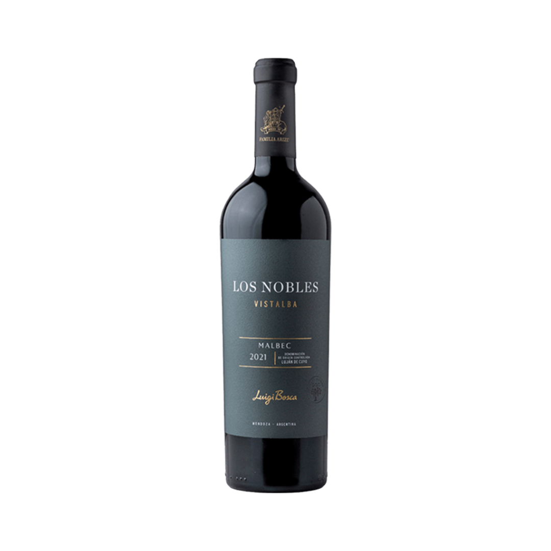 Vino Luigi Bosca LOS NOBLES Malbec Botella 750 cc