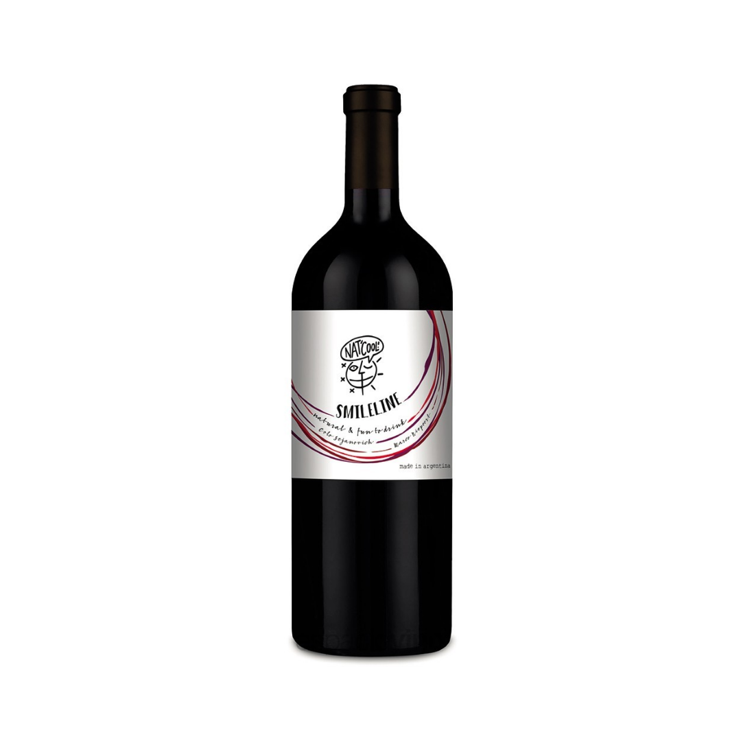 Vino Manos Negras NAT COOL Bonarda Botella 1,25 ltr