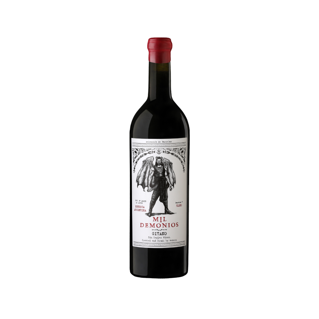 Vino Mil Demonios Gitano Blend Botella 750 cc