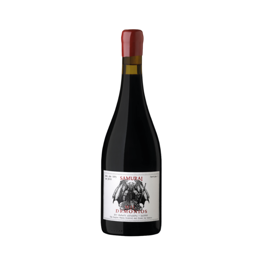 Vino Mil Demonios Samurai Malbec Botella 750 cc
