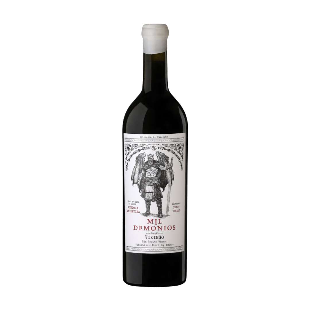 Vino Mil Demonios Vikingo Blend Botella 750 cc