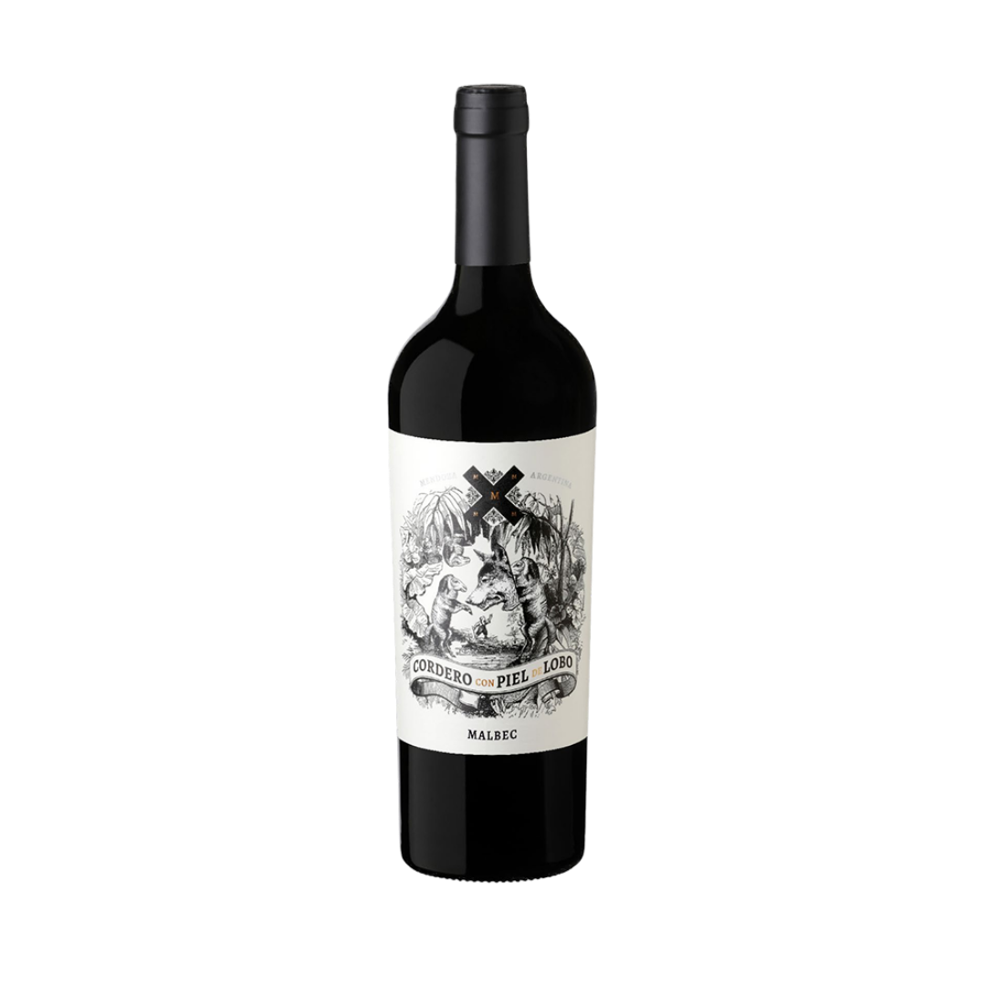 Vino Mosquita Muerta Cordero con piel de lobo Malbec Botella 750 cc
