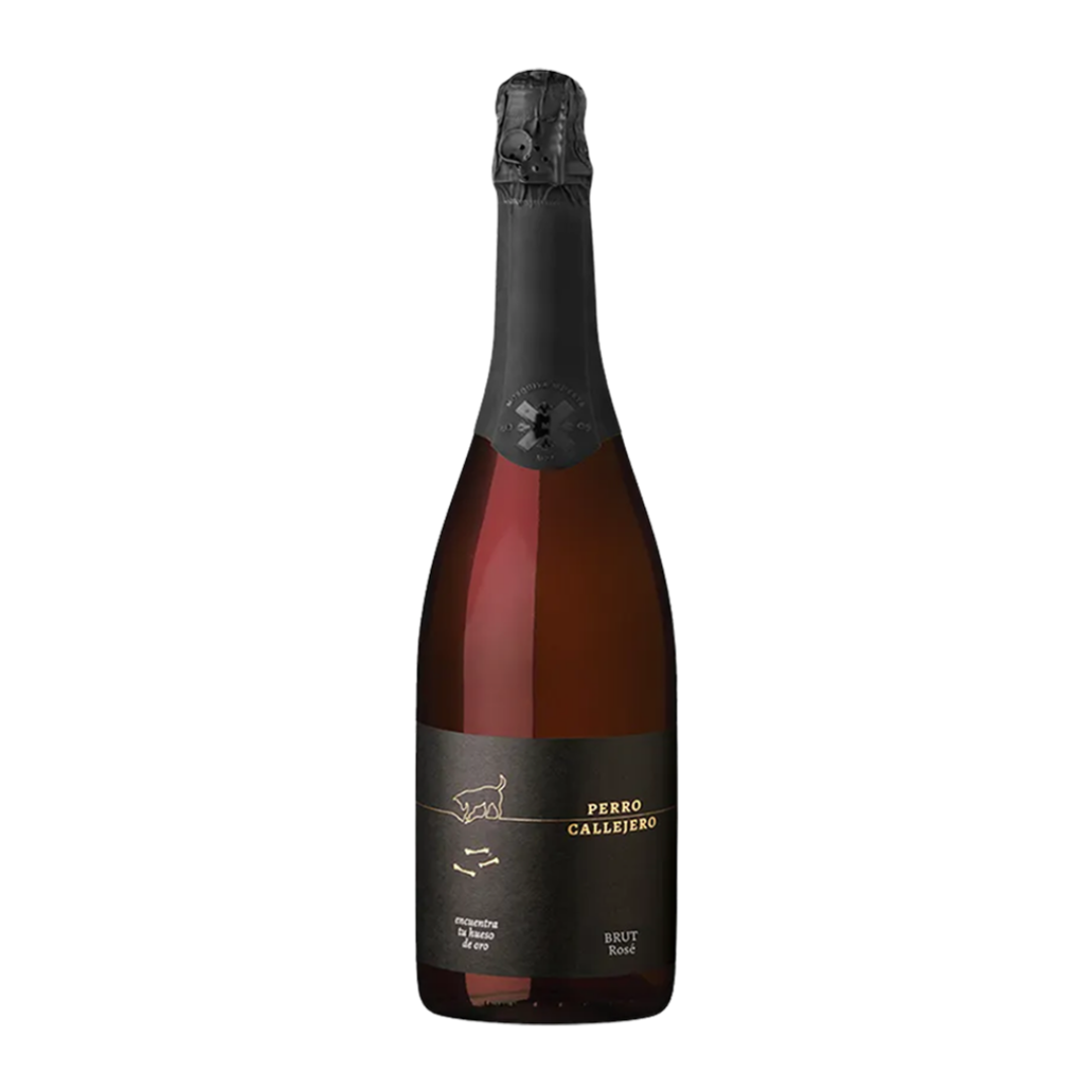Espumante Mosquita Muerta PERRO CALLEJERO Extra Brut Rose Botella 750 cc