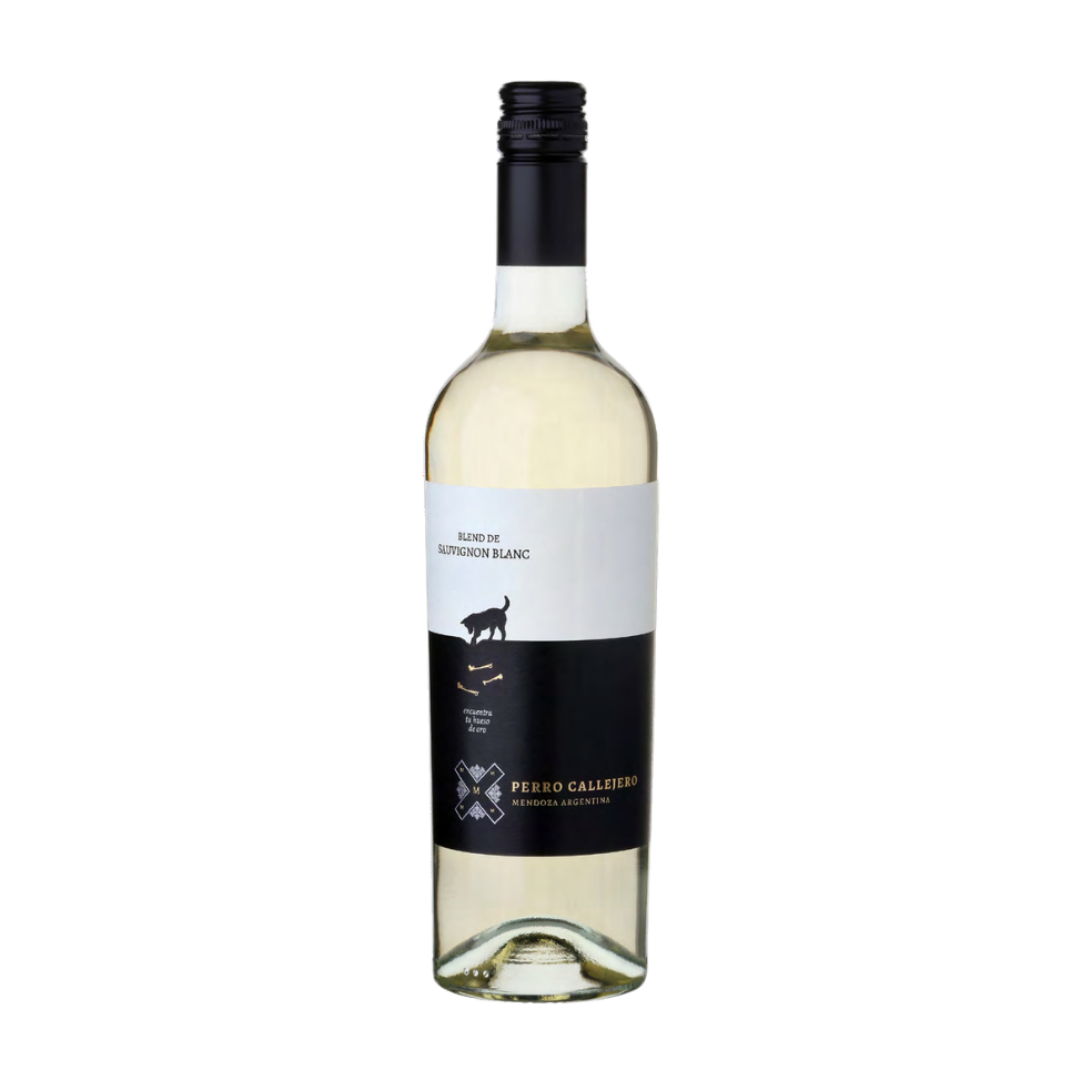 Vino Mosquita Muerta PERRO CALLEJERO Sauvignon Blanc Botella 750 cc