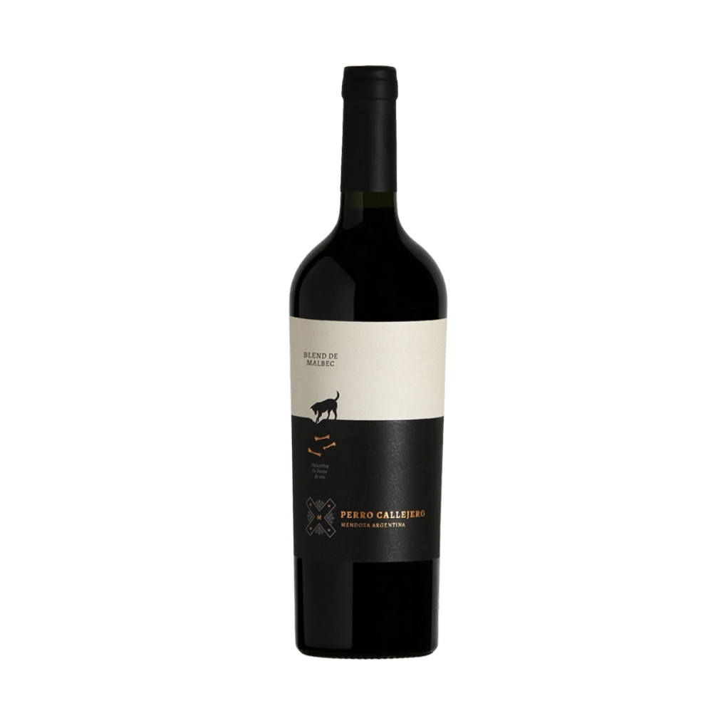Vino Mosquita Muerta PERRO CALLEJERO Malbec Botella 750 cc