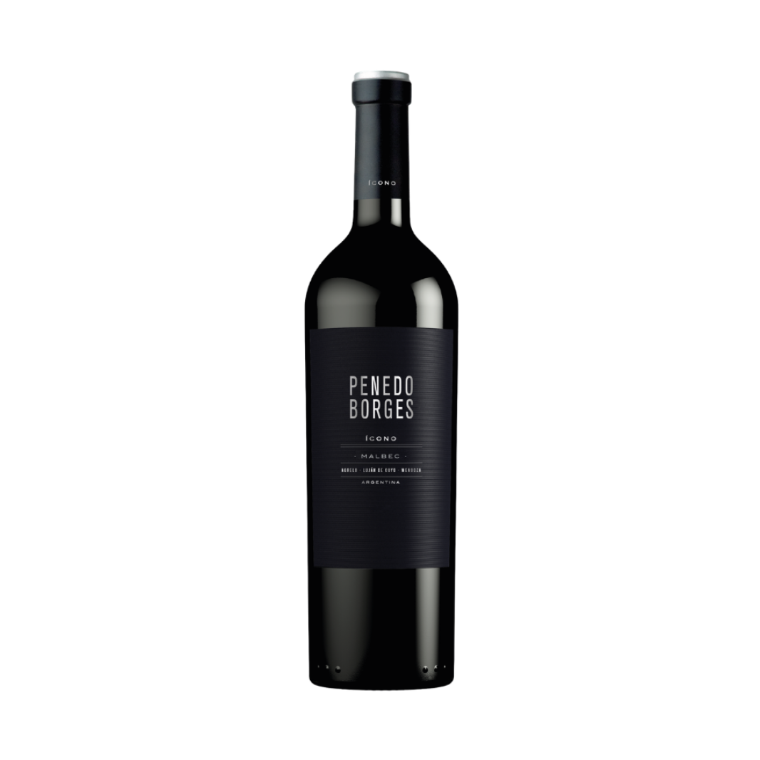 Vino Penedo Borges ICONO Malbec Botella 750 cc