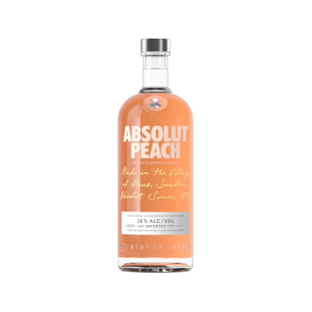 Absolut Apeach Vodka Botella 750 cc