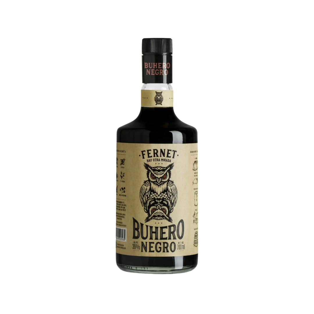 Buhero Negro Fernet  Botella 700 cc
