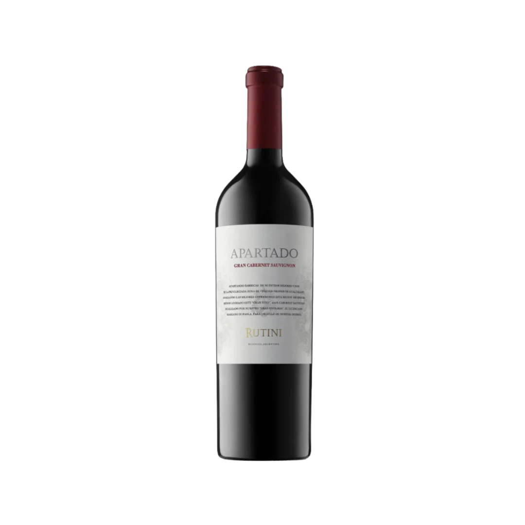 Vino Apartado Rutini Cabernet Sauvignon Botella 750 cc