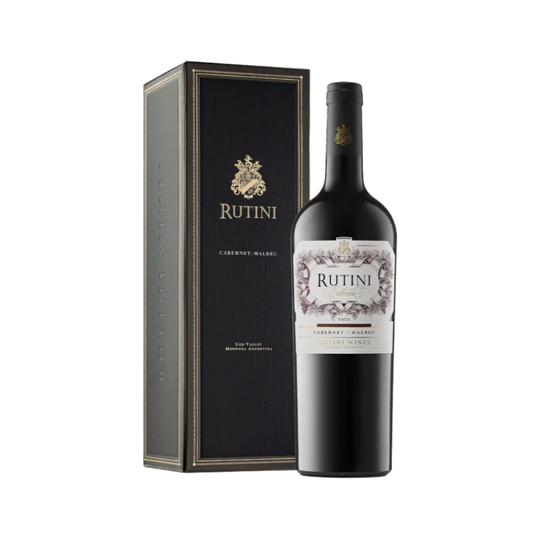Vino Rutini Cabernet Sauvignon-Malbec Estuche x1