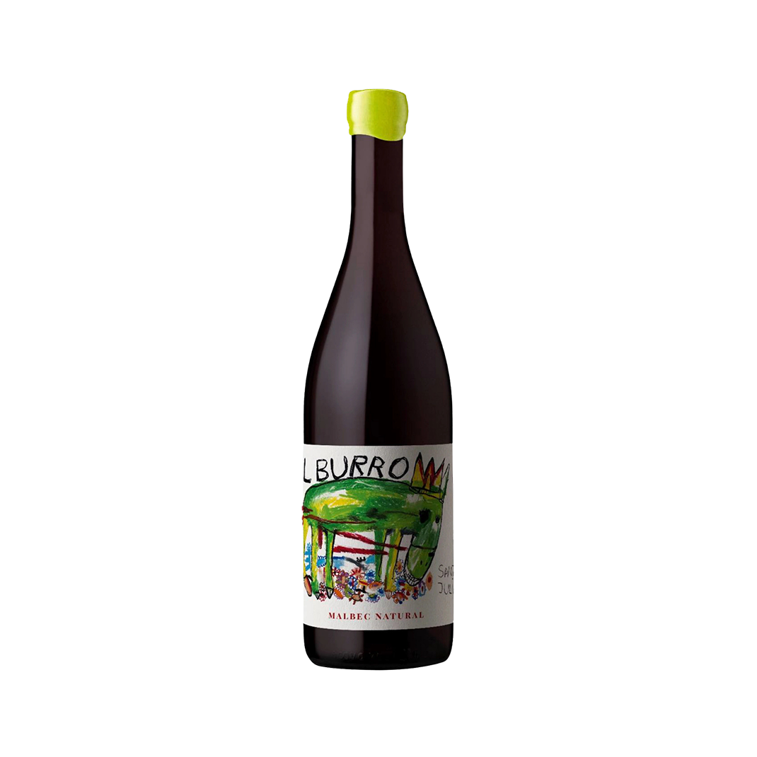 Vino El Burro Malbec Botella 750 cc