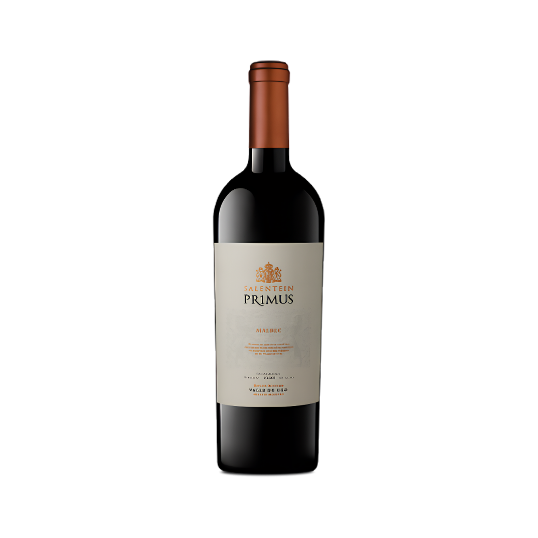 Vino Primus Malbec Botella 750 cc