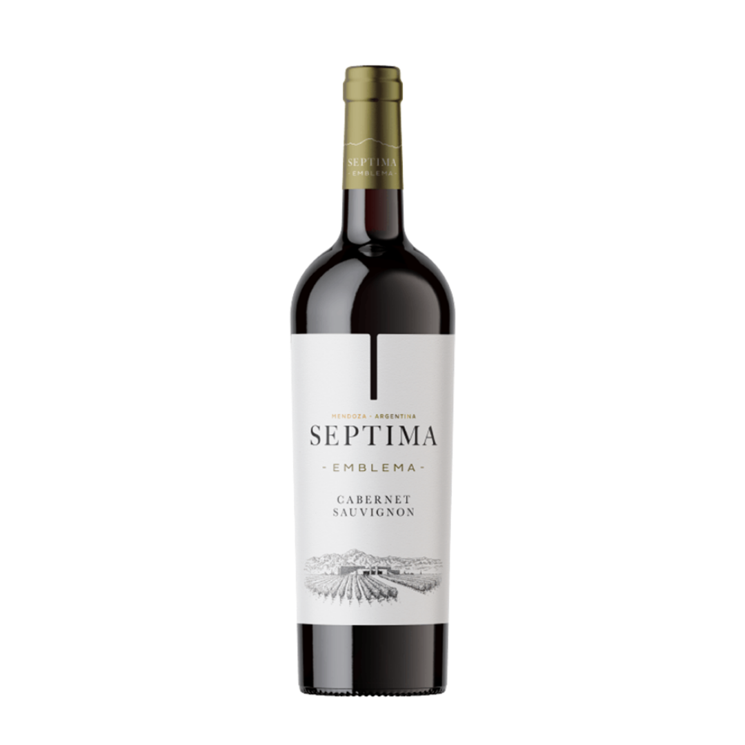 Vino Septima Emblema Cabernet Sauvignon Botella 750 cc