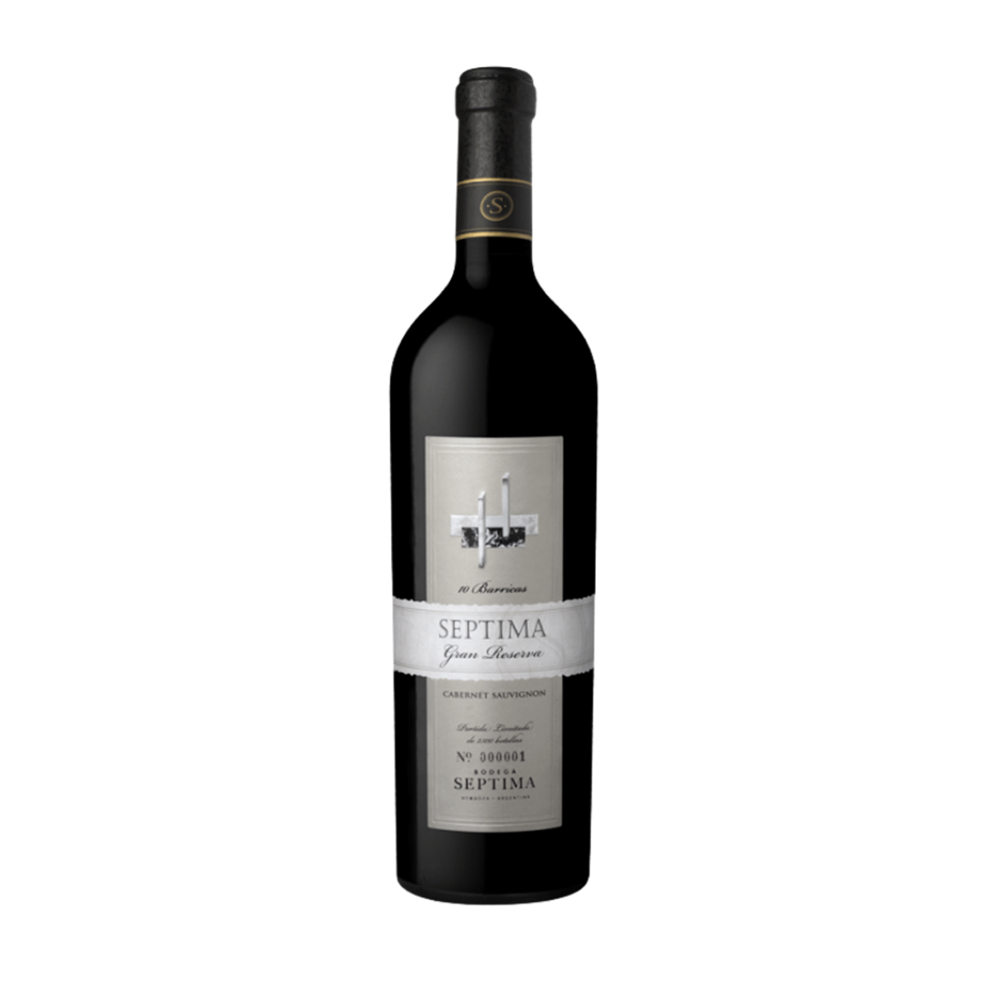 Vino Septima Gran Reserva 10 Barricas Cabernet Sauvignon Botella 750 cc